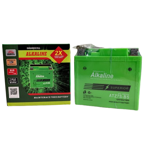 AKI MOTOR GRENDCELL ALKALINE ATZ7S-BS 12V/7ah