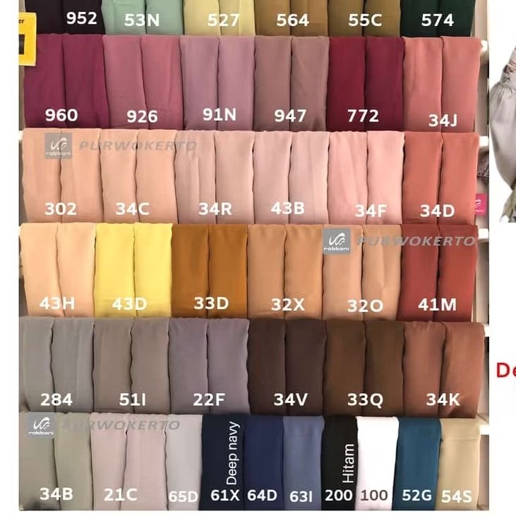 RABBANI - JILBAB SEGIEMPAT ZAHIRA SOLDER M RABBANI