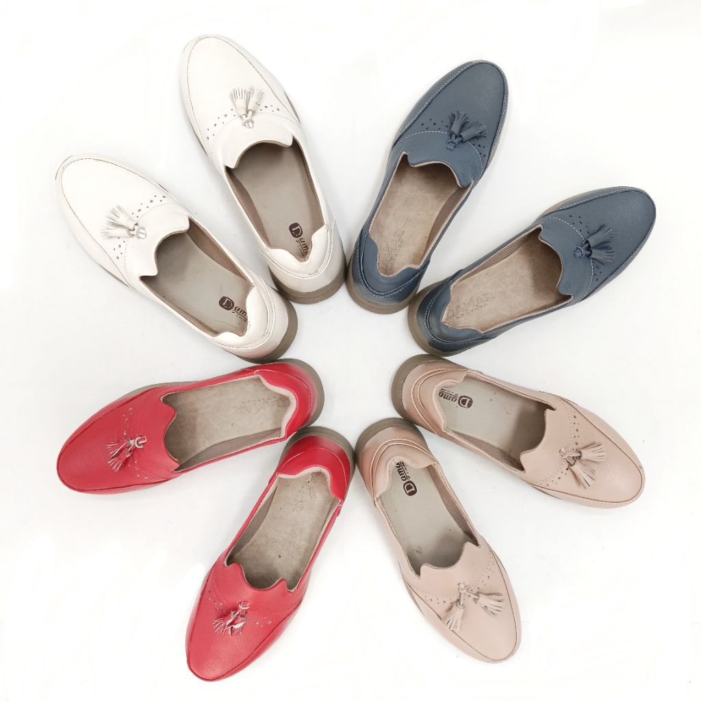 Sepatu Kulit Sepatu Wanita Sepatu Model Baru