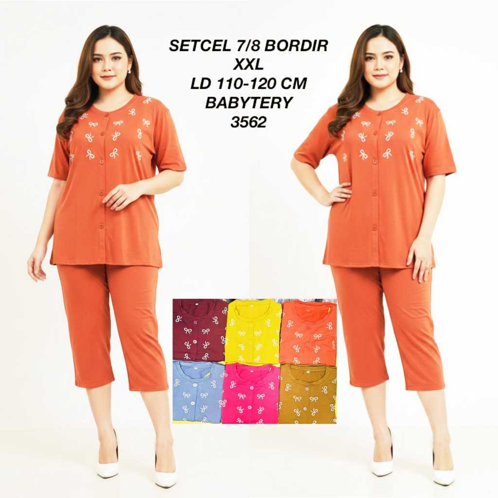 MISS APRIL ONE SET / SETELAN BABYTERRY  PREMIUM JUMBO # 3562