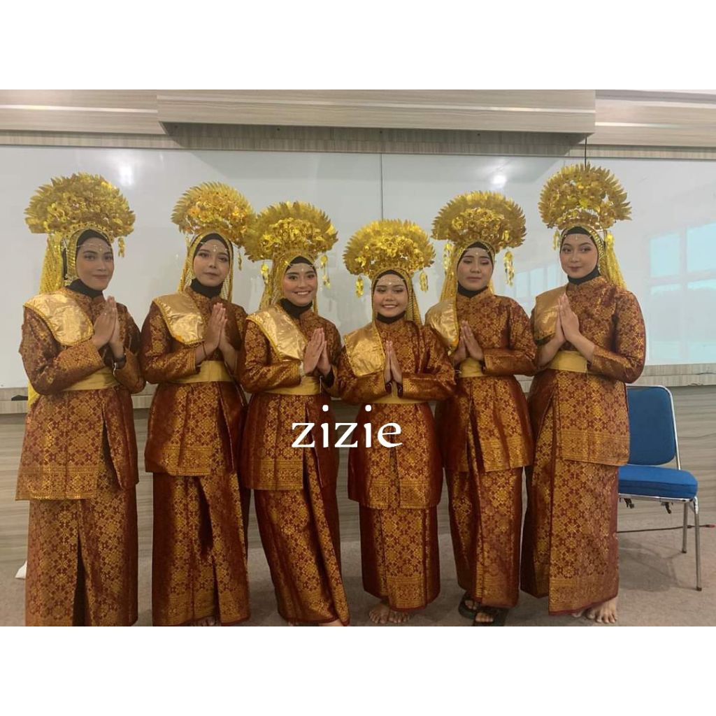 Baju tari adat palembang