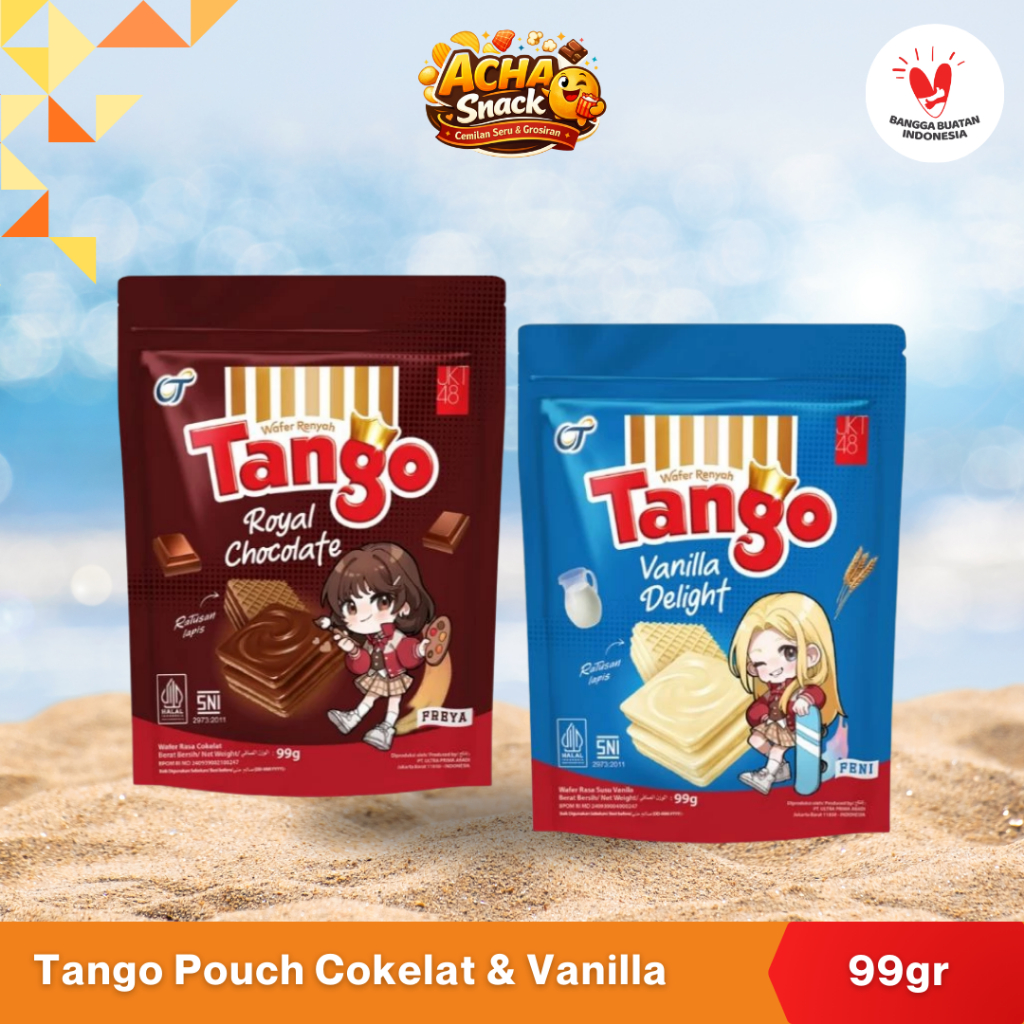 TANGO Wafer Pouch 99g Biskuit Wafer