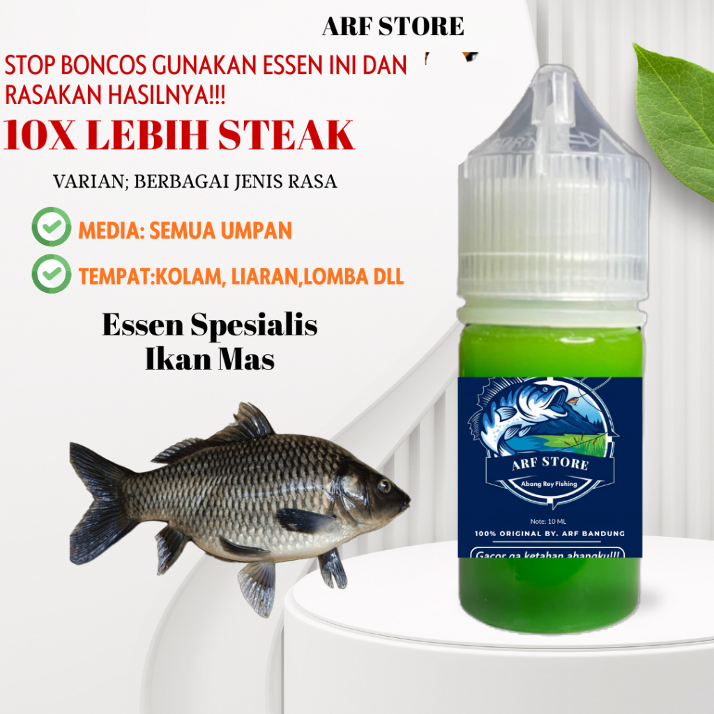 Essen Ikan Mas Aroma Amisan Paling Gacor Essen Oplosan Ikan Mas Amis Wangi Gurih Spesial