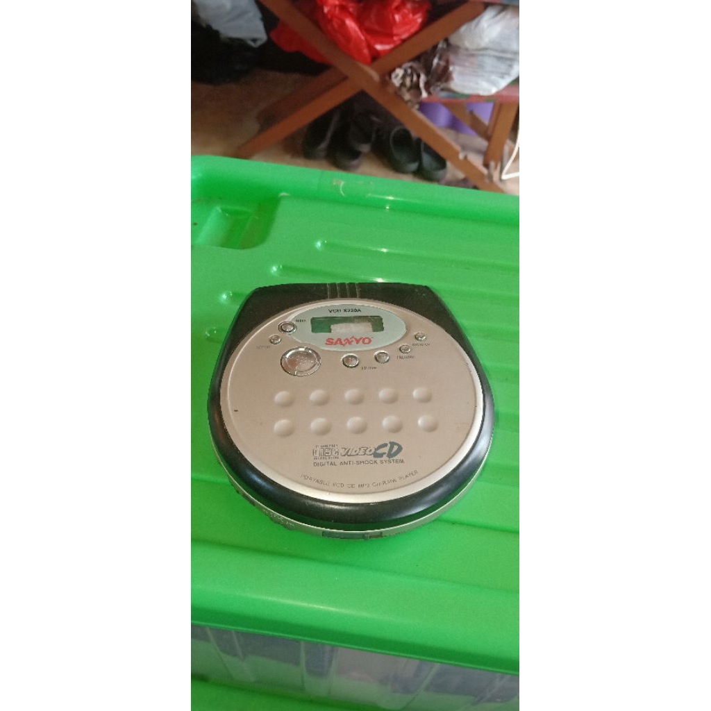 VCD-X220A SANYO CD VCD MP3 PLAYER KONDISI MATI BEKAS SERVICE TIDAK TERIMA RETUR