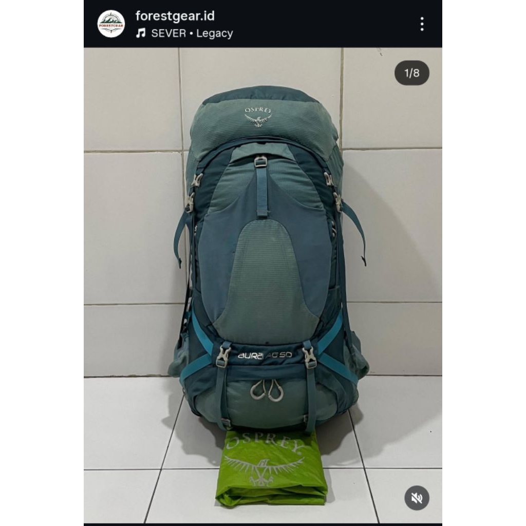 OSPREY AURA AG 50 RESMI