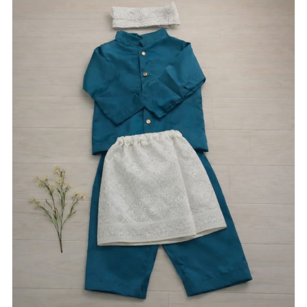 pakaian adat melayu anak laki-laki  /baju adat riau/baju kondangan