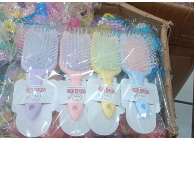 12pcs sisir kaca sisir gagang