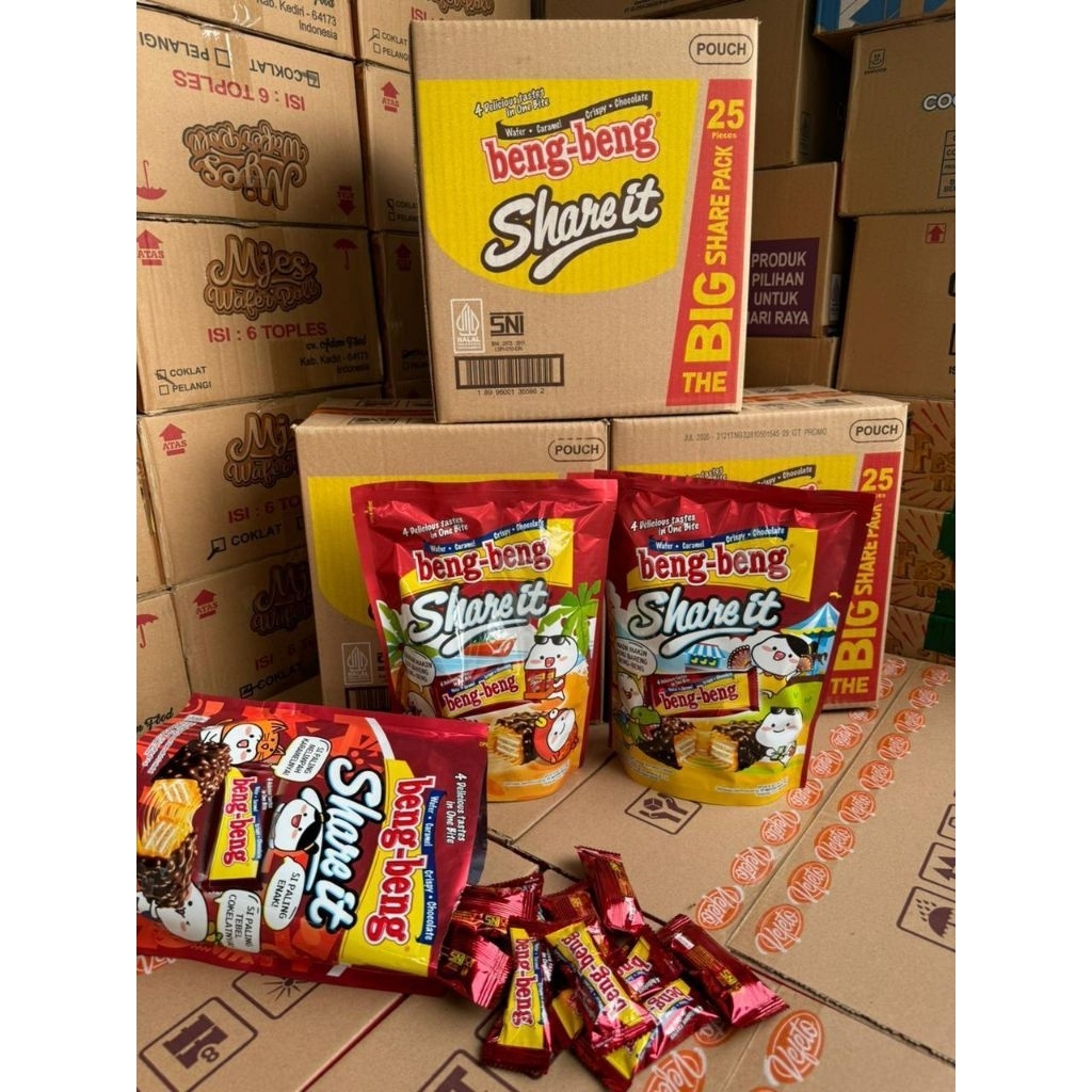 BENG - BENG SHARE IT 1 karton 1 dus 6 pcs