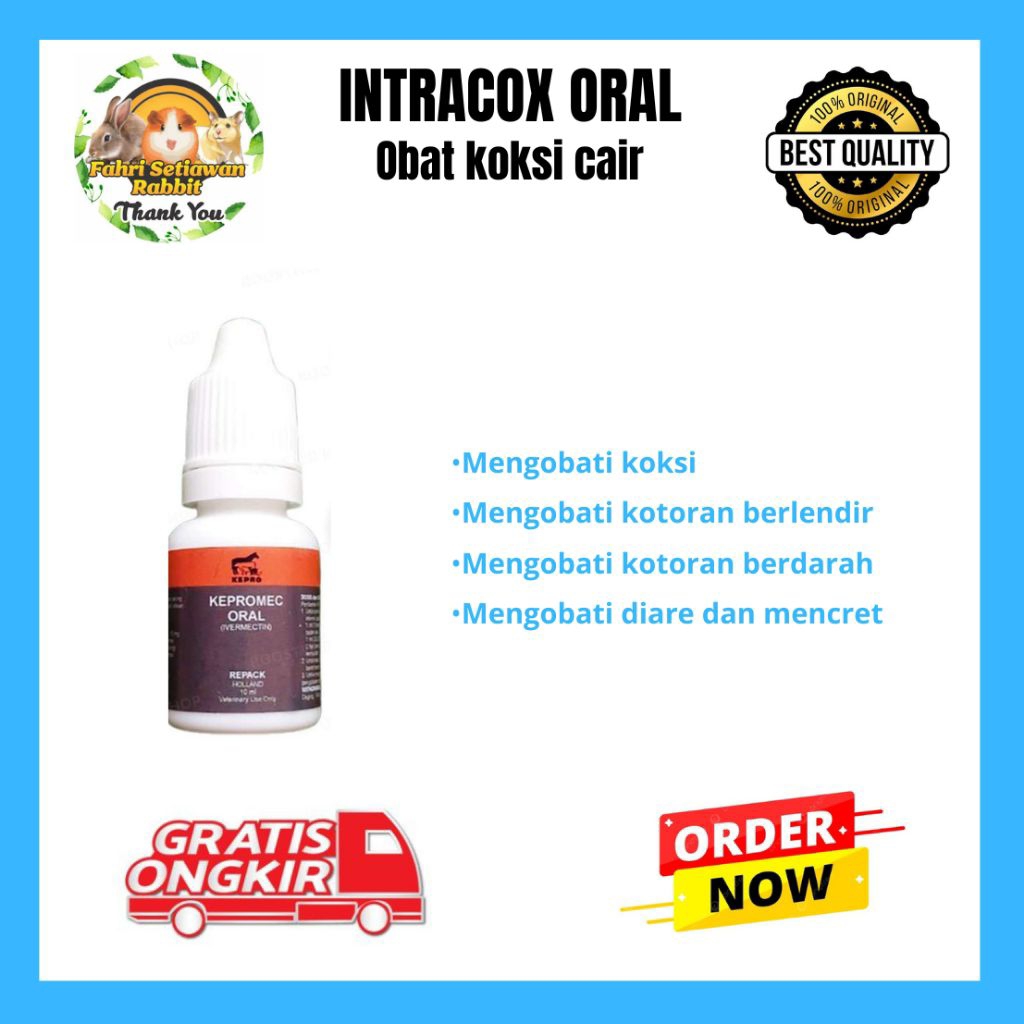KEPROMEC ORAL OBAT GUDIK JAMUR SCABIES HEWAN ANJING KELINCI KUCING