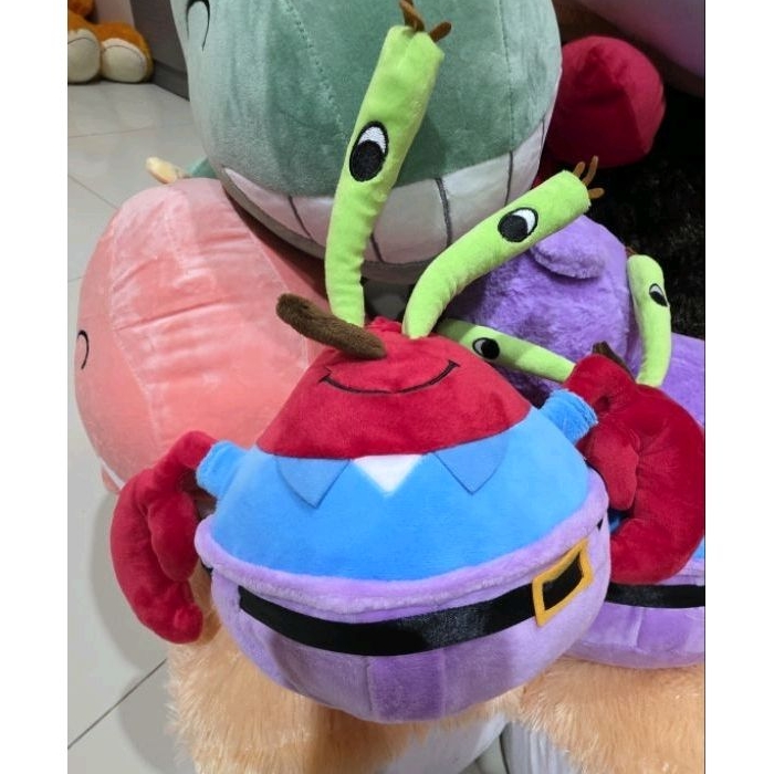 Boneka Mr. Crab Spongebob Ori Nickelodeon