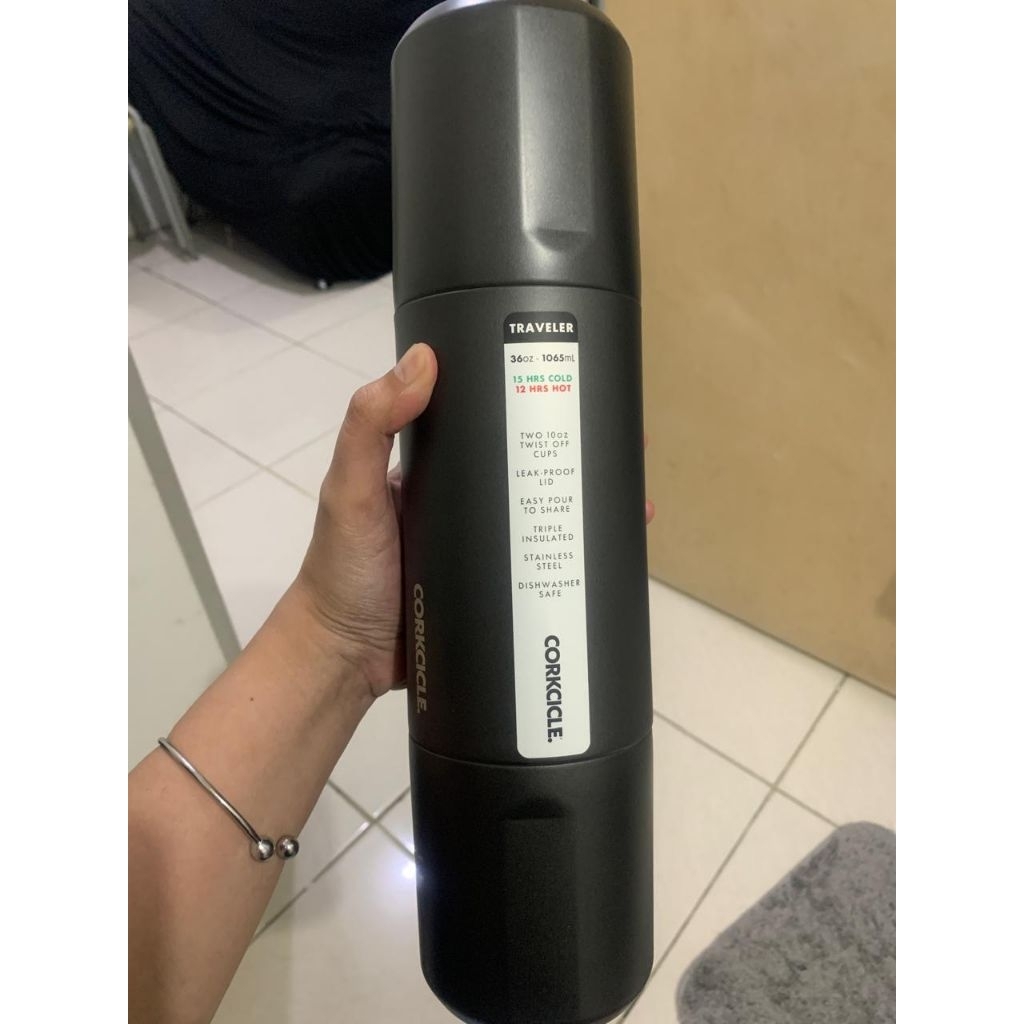 Tumbler Corkcicle Traveller 36oz (ORI NEW)