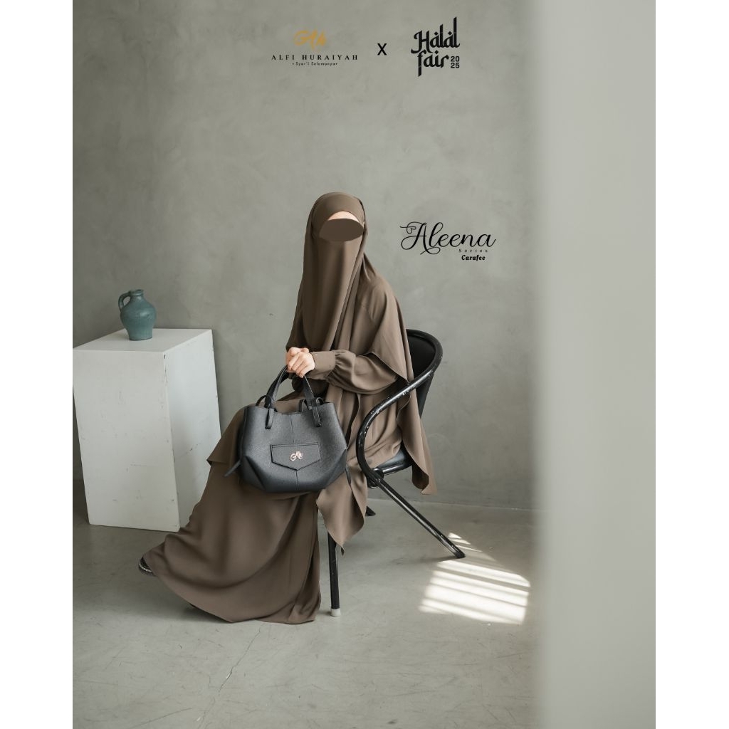 Aleena Series Set Tunik dan Rok By Alfi Huraiyah