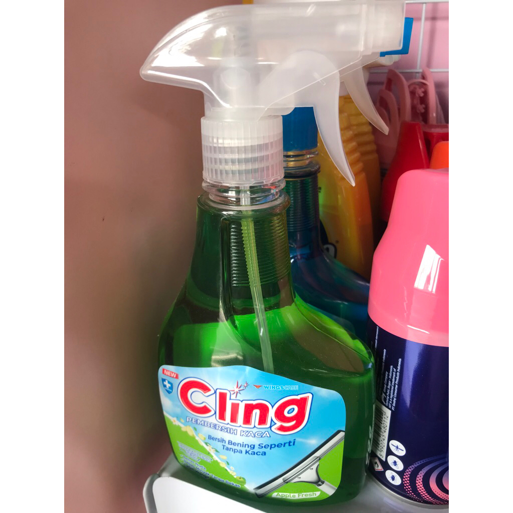 cling pembersih kaca apple fresh 440ml