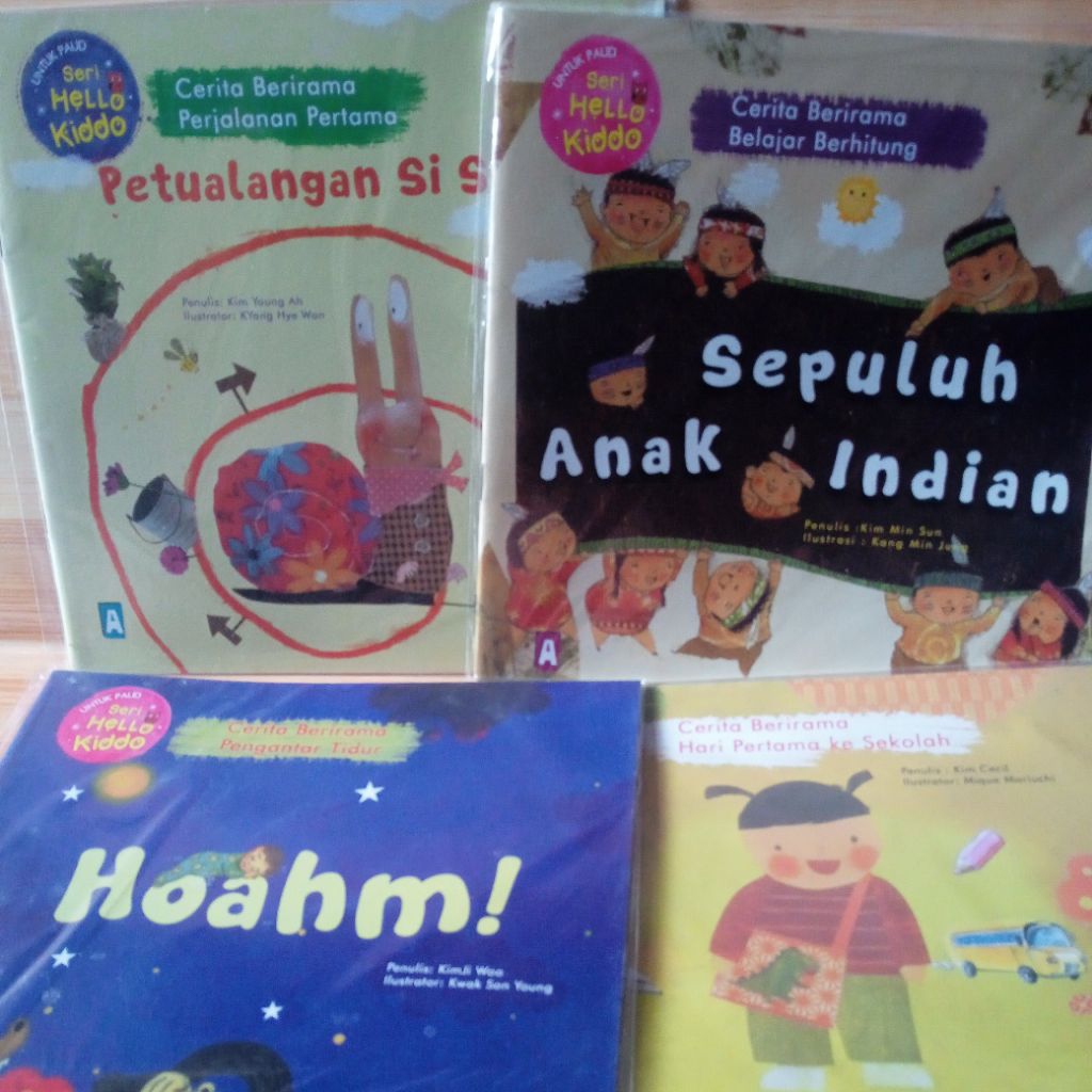 Buku Seri Hello Kiddo Untuk PAUD