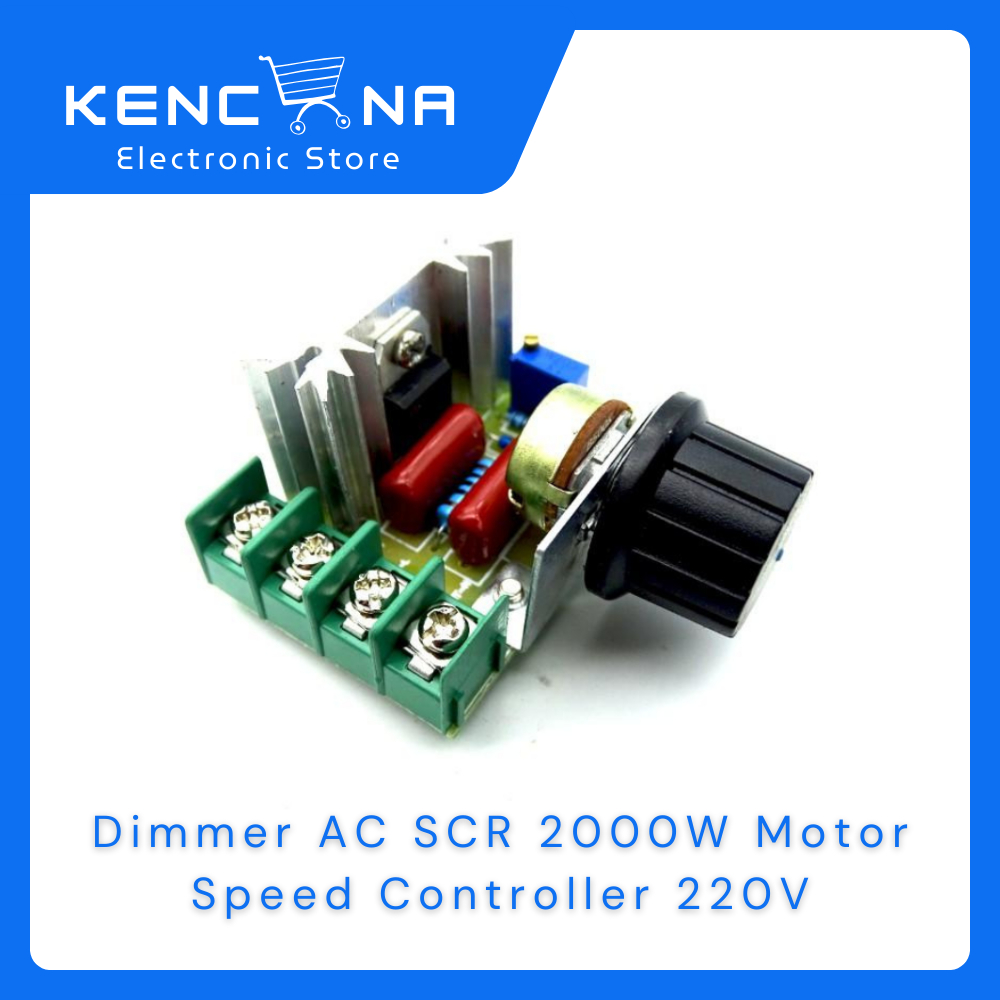 Dimmer SCR 2000W Motor Speed Controller 220V AC PWM Regulator / Dimmer AC 220V