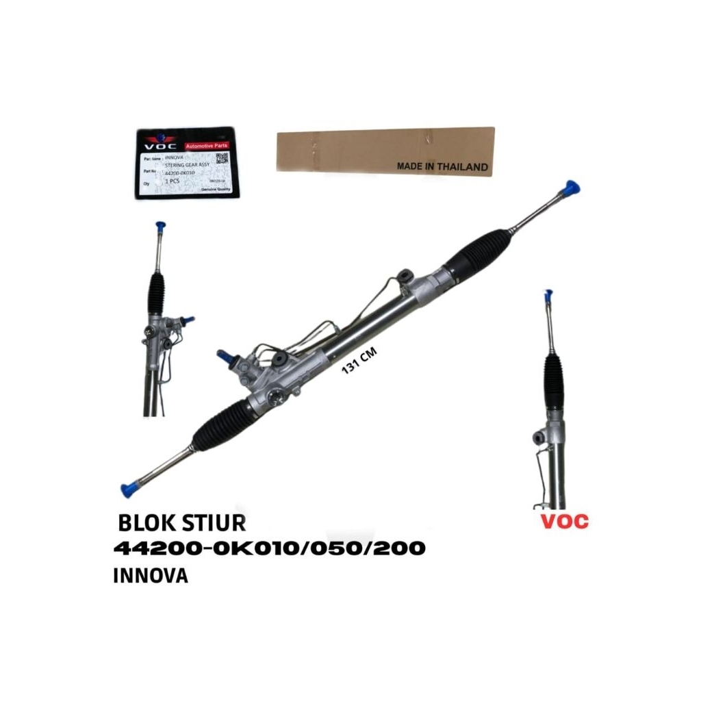 BLOK STIUR INNOVA 44200-0K010/050/200 VOC