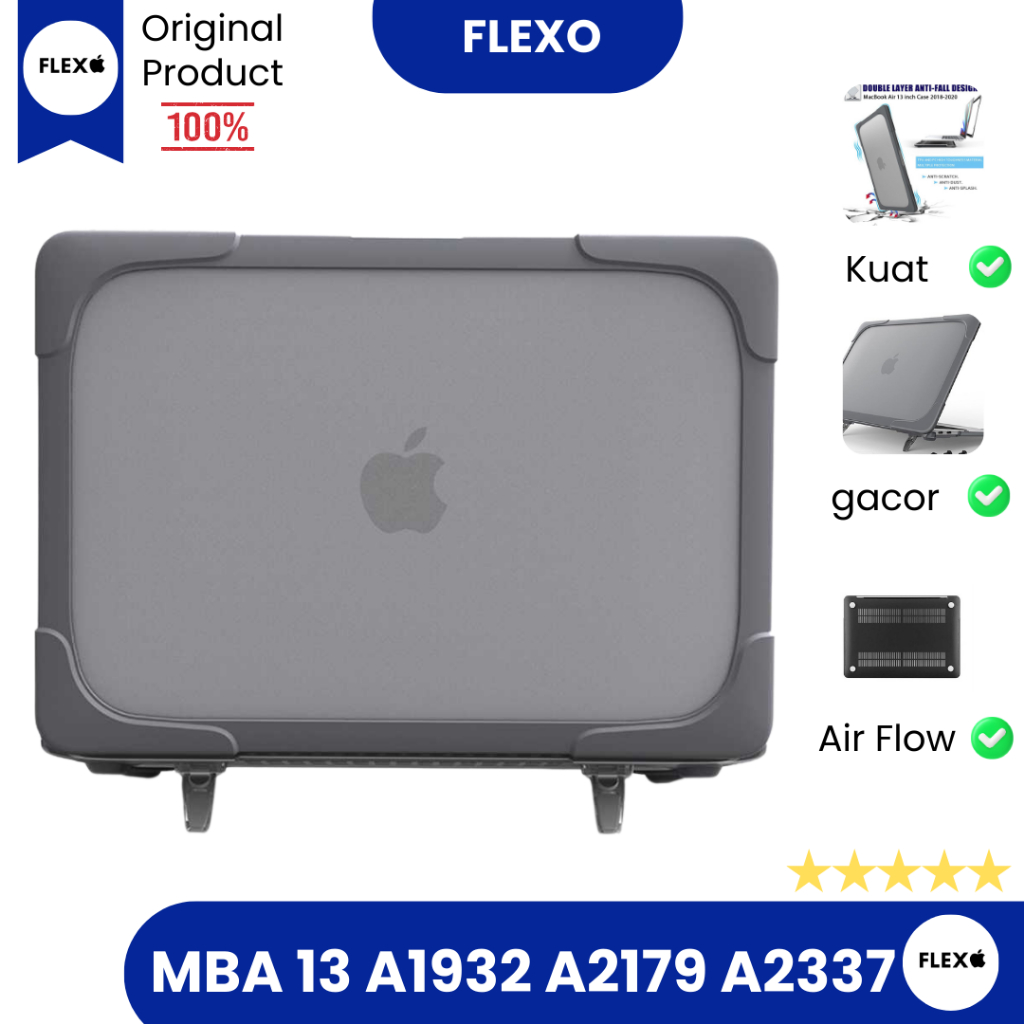 Premium Rugged Case for Macbook Air 13 Inch 2020 M1 A1932 A2179 A2337