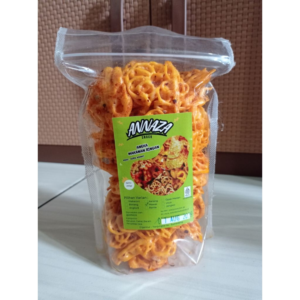 Kerupuk seblak mawar / kerupuk seblak rafael / kerupuk seblak bantat