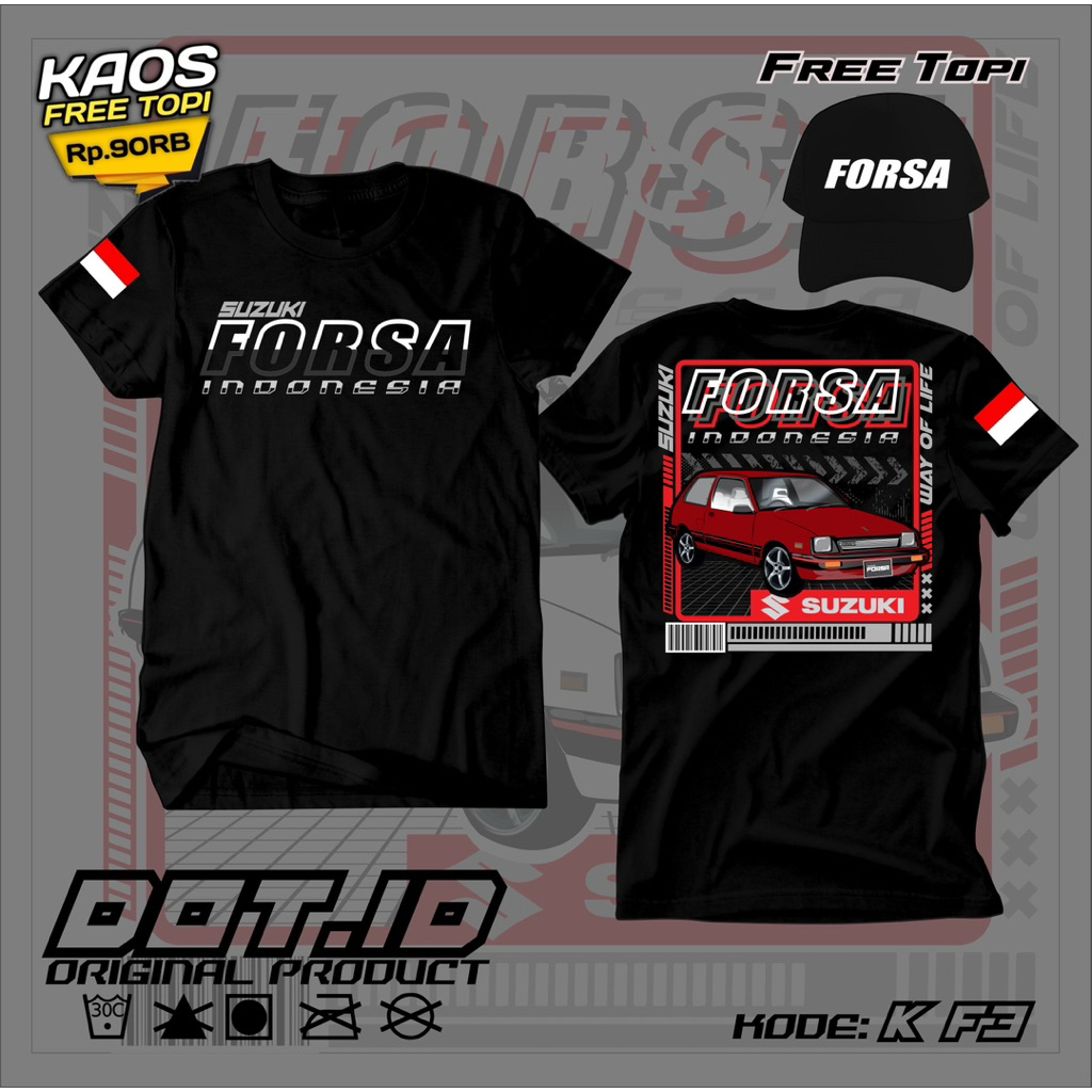 kaos forsa gratis topi T-shirt kaos forsa gratis topiii
