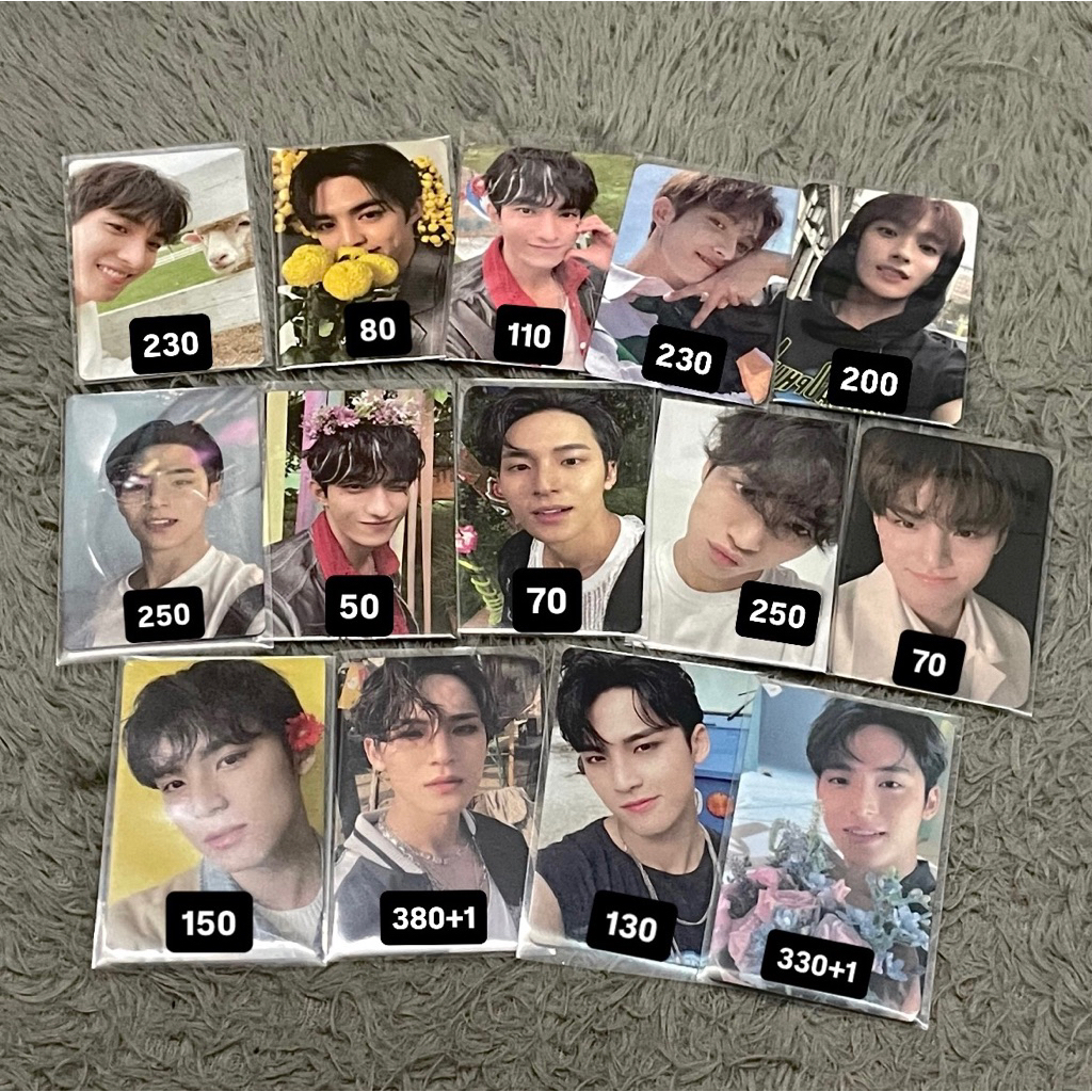 [NO PAIR] SEVENTEEN SVT MINGYU PHOTOCARD PC BENE POB JEONGHAN DOKYEOM LILWISH FOLLOW SHOPEE AINOCHIK