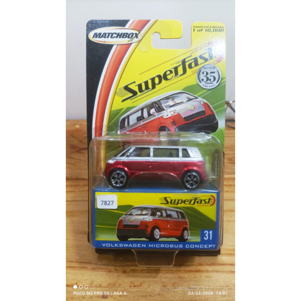 Matchbox 2004 Volkswagen Microbus Concept