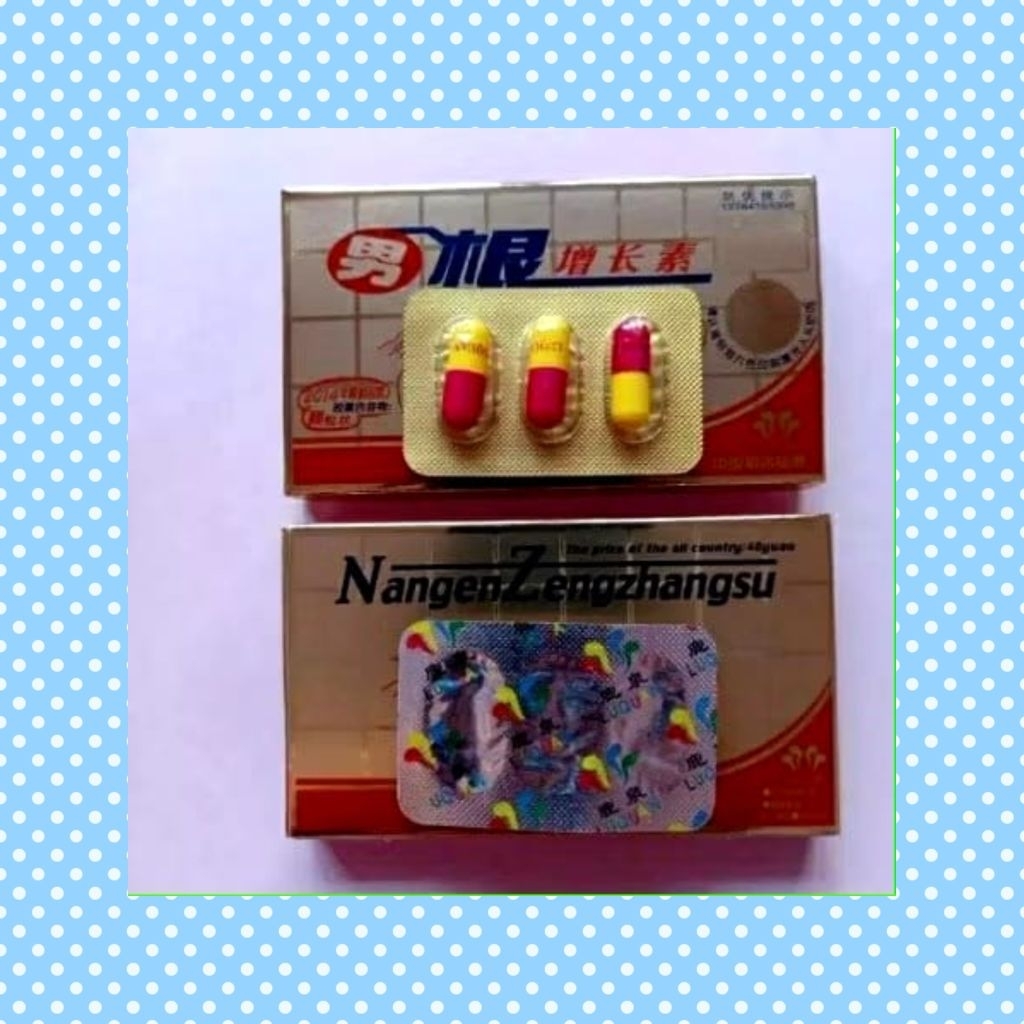 NANGEN ZENGZHANGSU ASLI ORIGINAL ISI 12 BUTIR MENAMBAH STAMINA PRIA OBAT HERBAL VITALITAS TAHAN LAMA