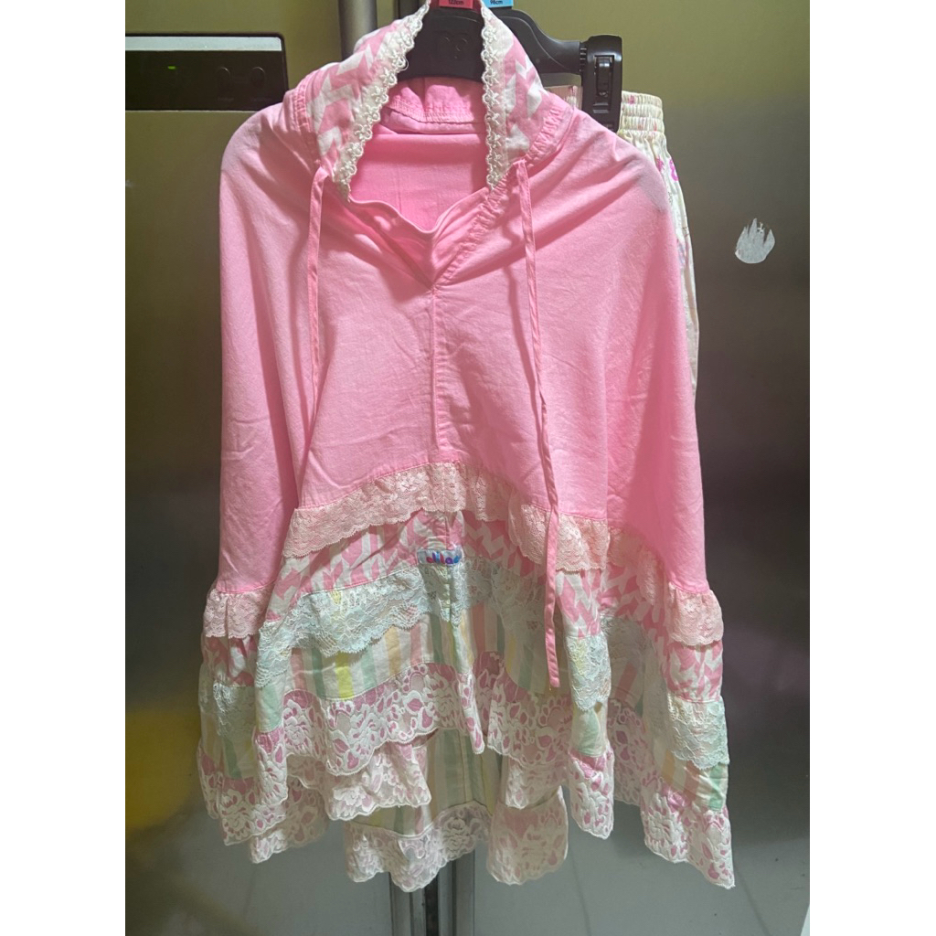 mukena anak brand alilac size 3-4 th pl