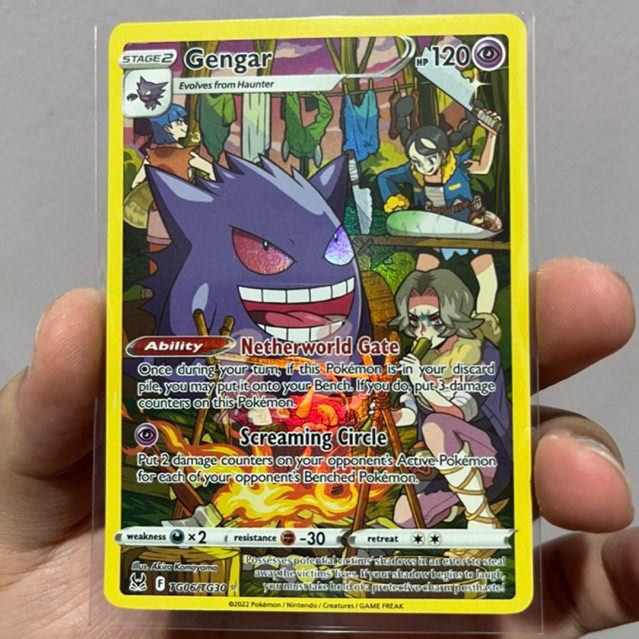 Gengar CHR TG06/TG30 TCG Pokemon Lost Origin 2022 & Clefa