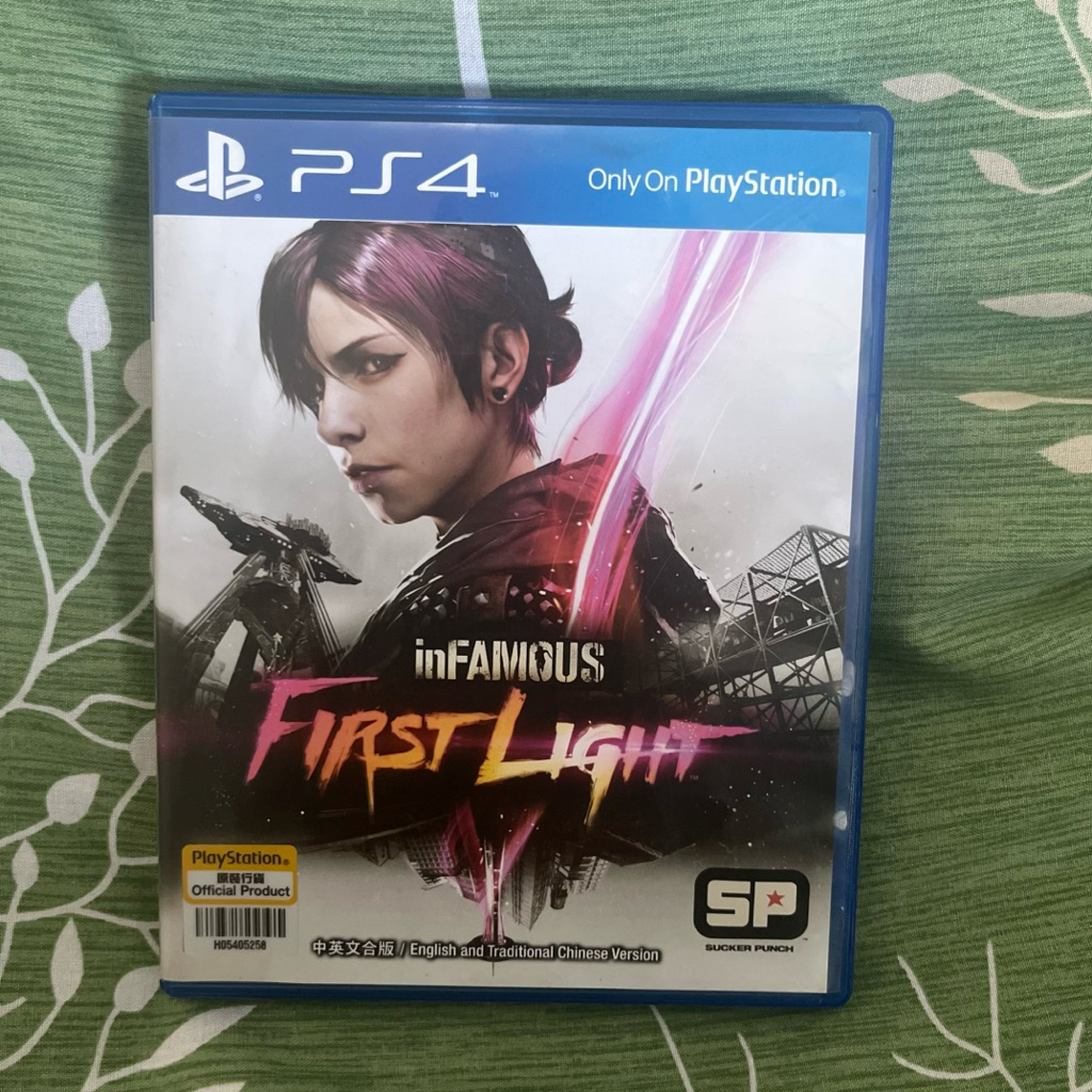 infamous first light ps4 disc playstation4 kaset ps bd