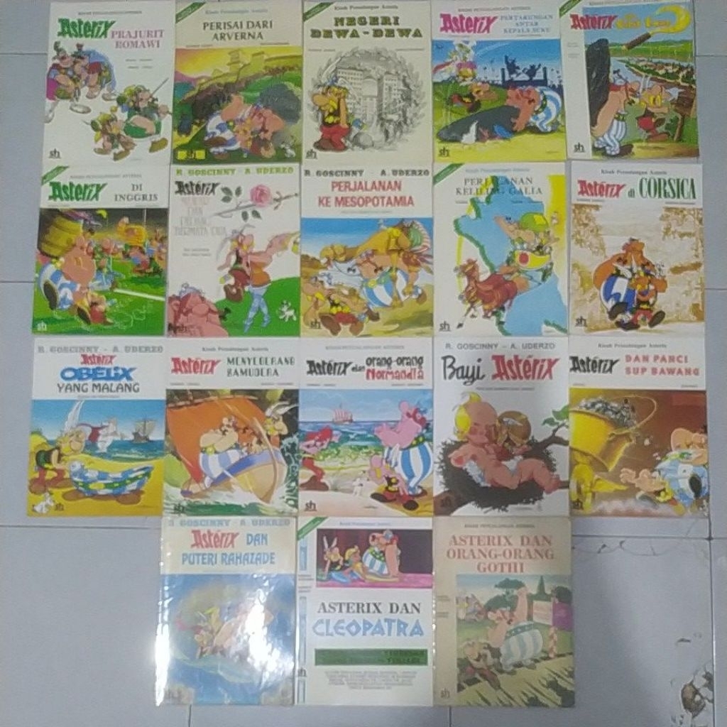 komik asterix obelix cabutan