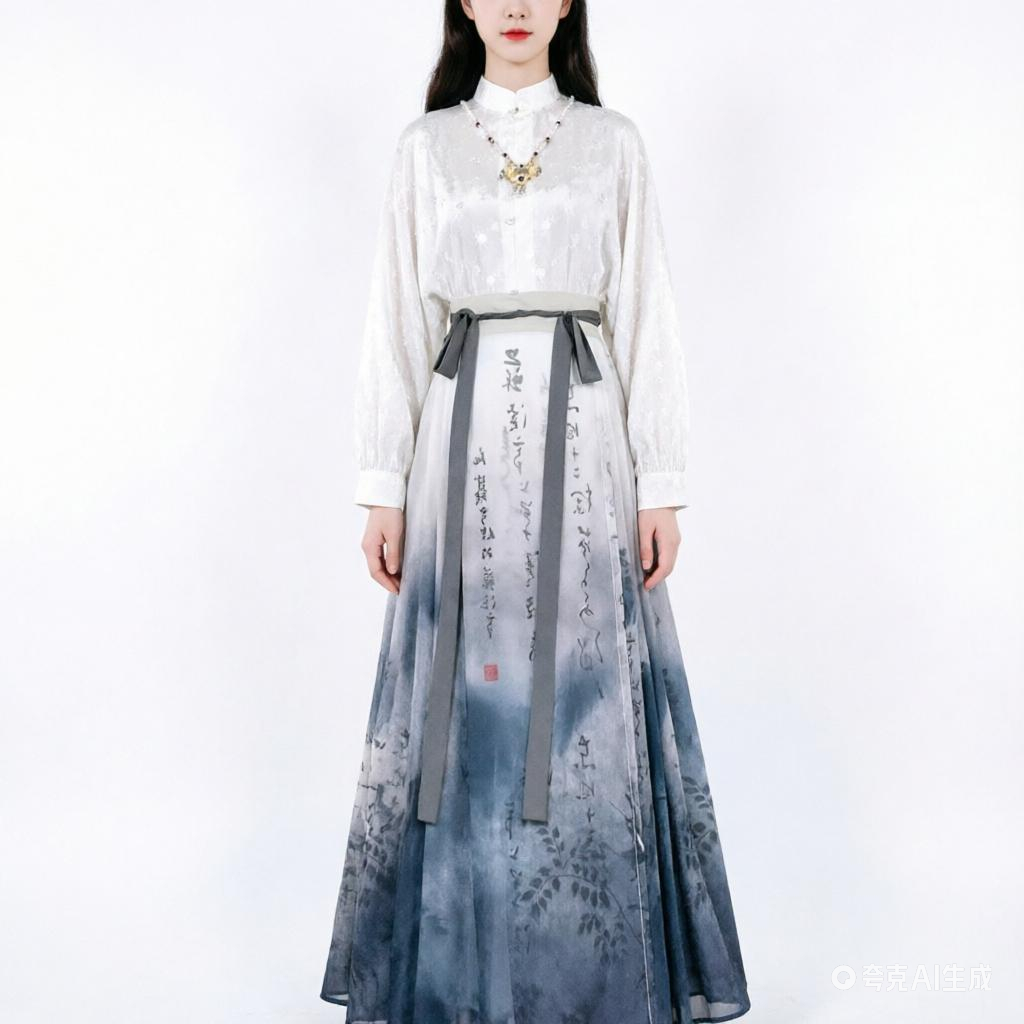 Setelan Rok Ditingkatkan Wanita Hanfu Motif Baru