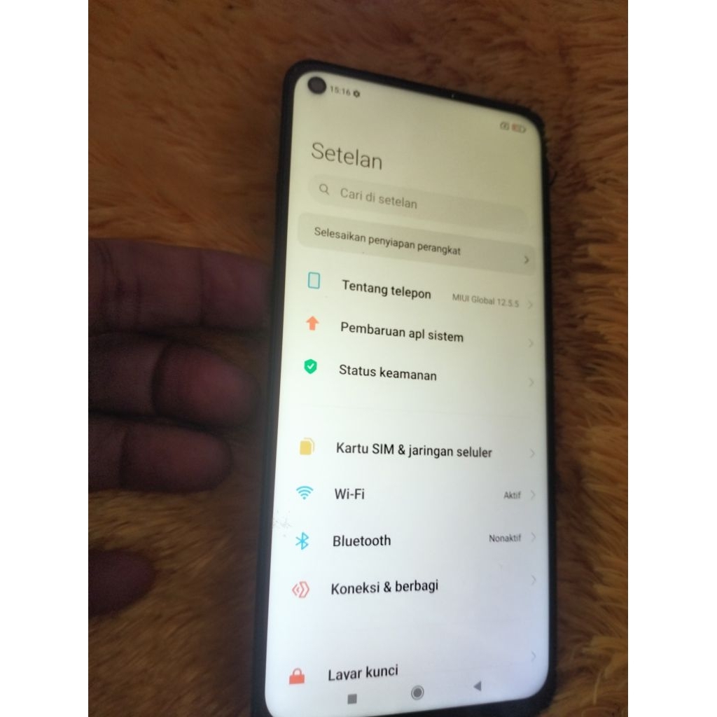 lcd touchscreen redmi note 9 copotan