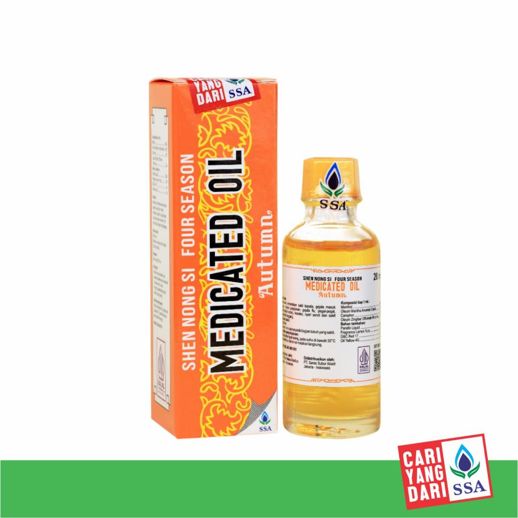 MEDICATED OIL AUTUMN 20 ML / AUTUMN MEDICATED OIL 20 ML  / FOUR SEASON AUTUMN 20 ML