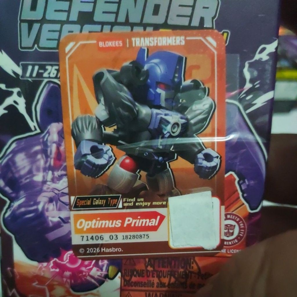 Optimus Primal Special Galaxy Type