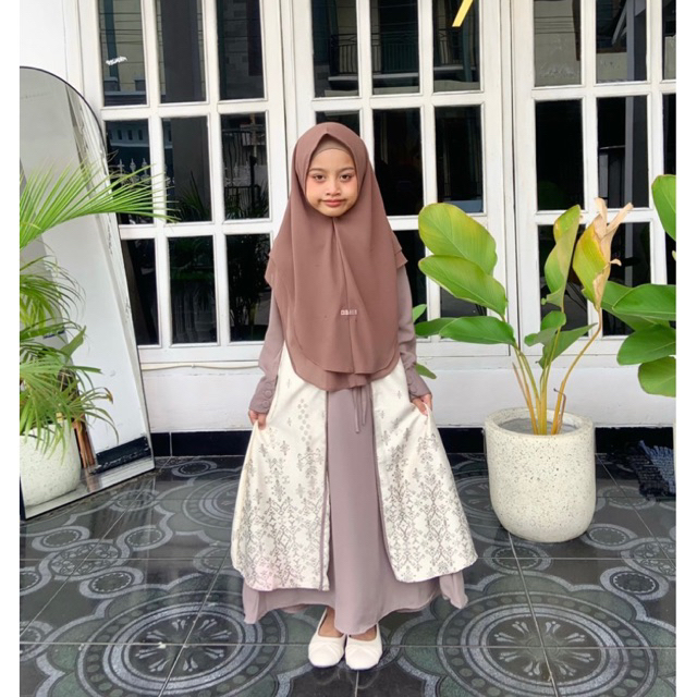 ZAYYANA KIDS SET COUPLE SARIMBIT LEBARAN TERBARU