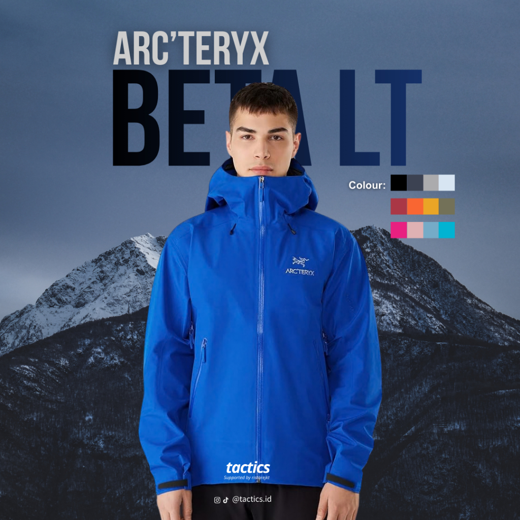 Arc'teryx Beta LT Outdoor Jacket Gorpcore Waterproof, Windproof, Breathable Unisex ( XS-XXL )