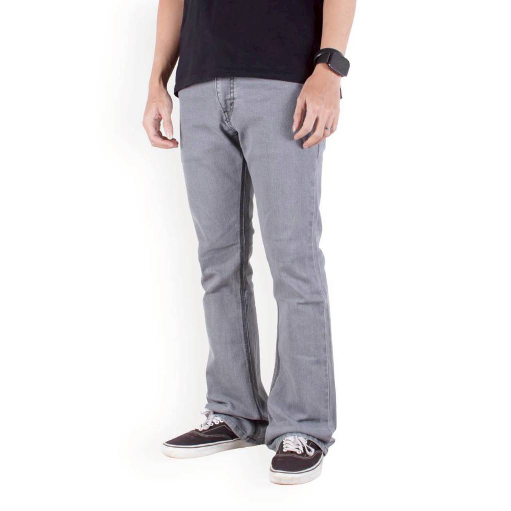 Celana Jeans Cutbray Pria Bahan Stretch Jeans Semi Cutbrai Pria Lepis Cutbray Panjang Pria