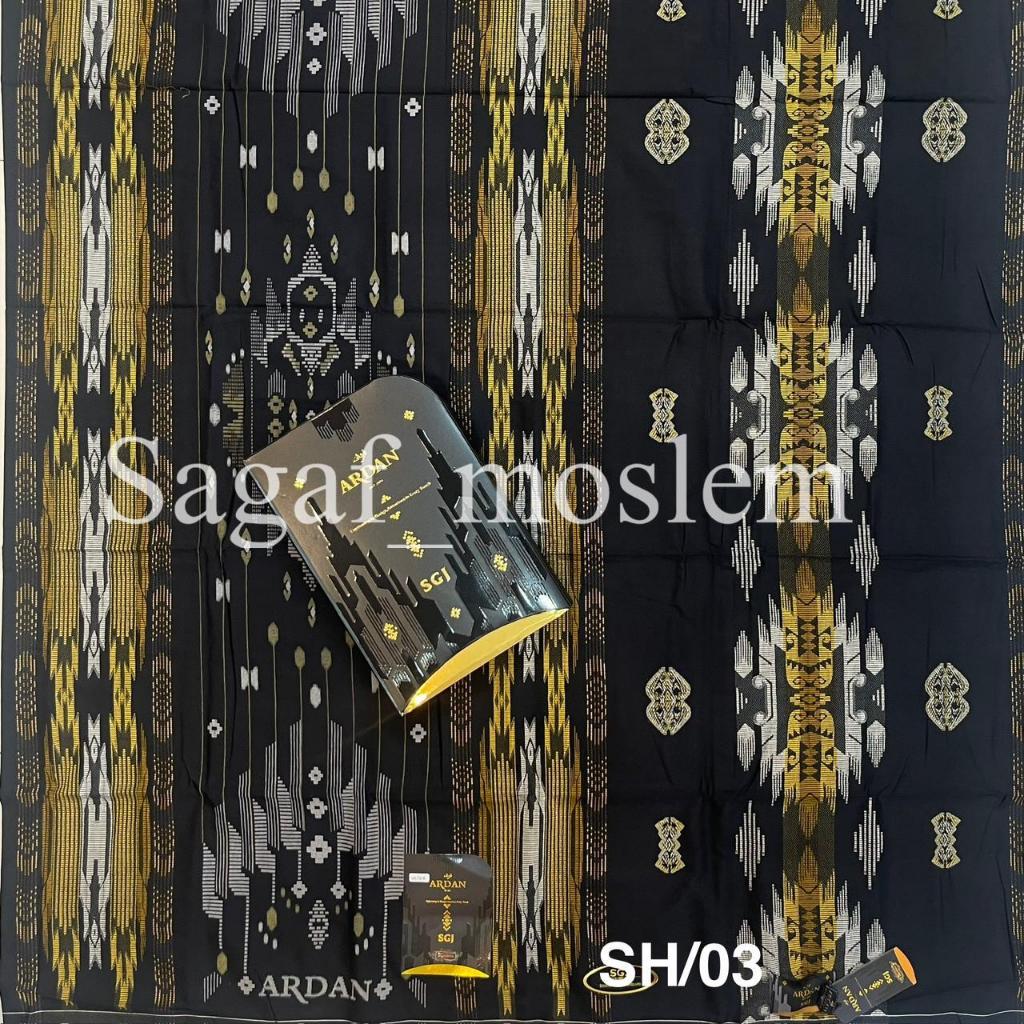 Sarung ARDAN SGJ // ORI Sarung Ardan Songket Gunung Jacquard