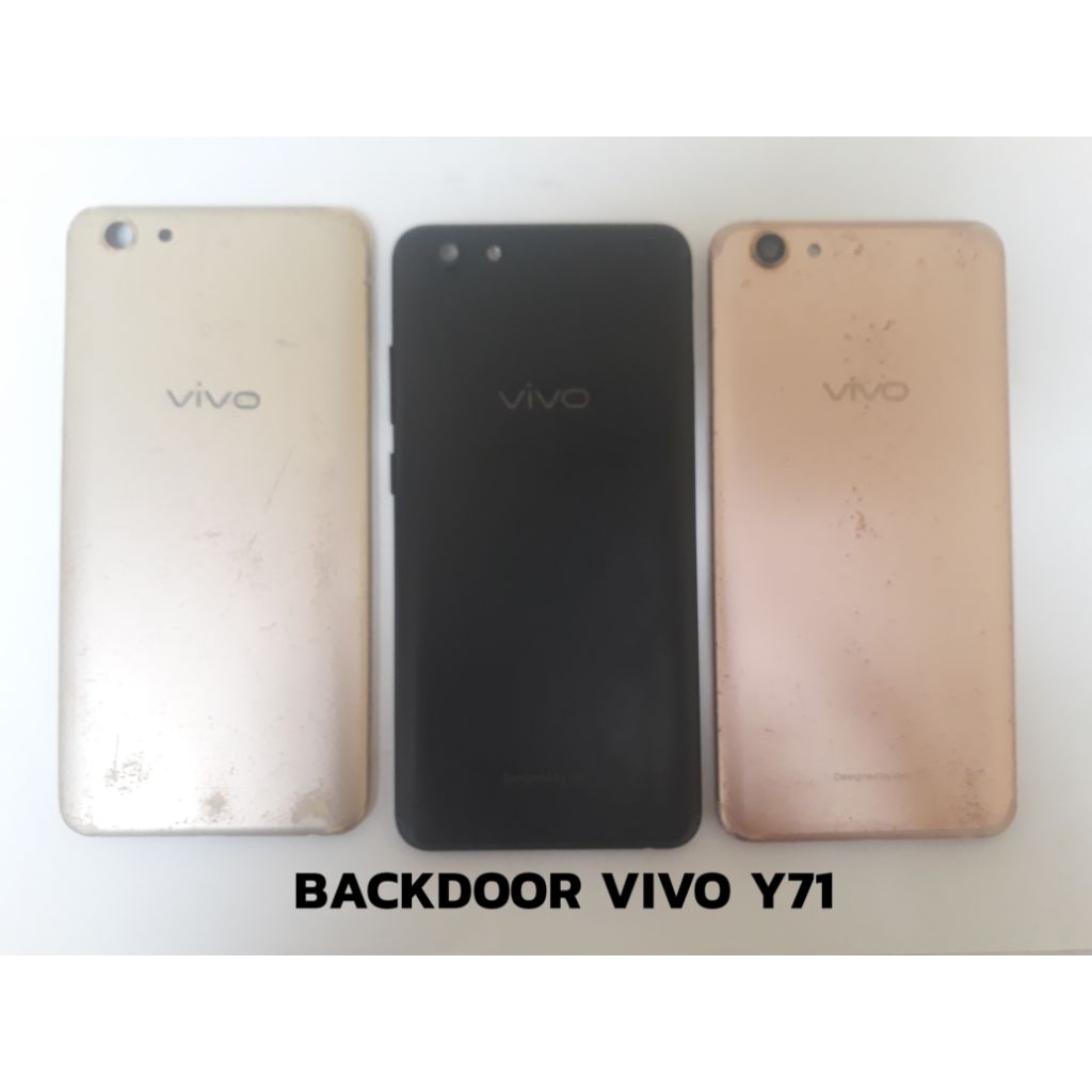 BACKDOOR VIVO Y71 BEKAS ORI COPOTAN KURANG TOMBOL LUAR