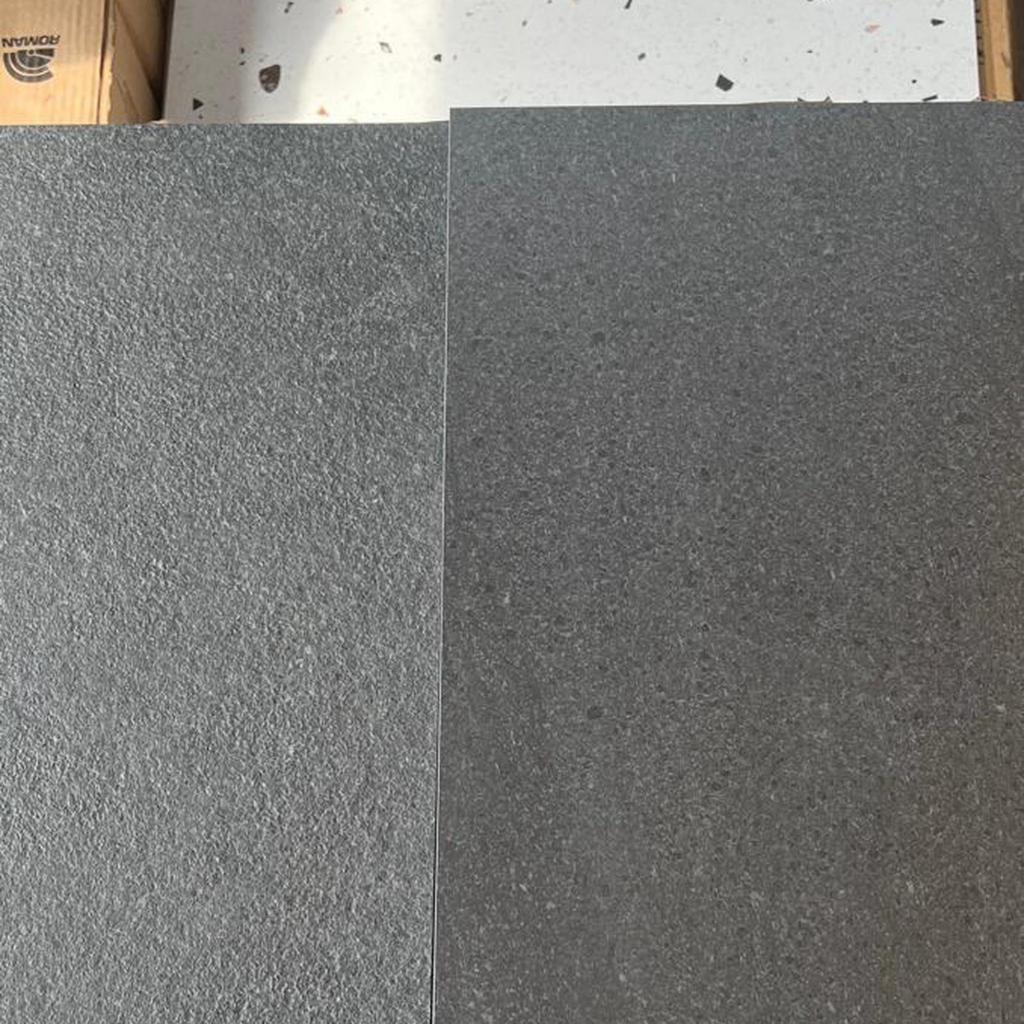 Granit / Keramik Lantai 60x60 Roman Granit d’Stanford Grigio GT632140CR | Motif Batu Alam Carport