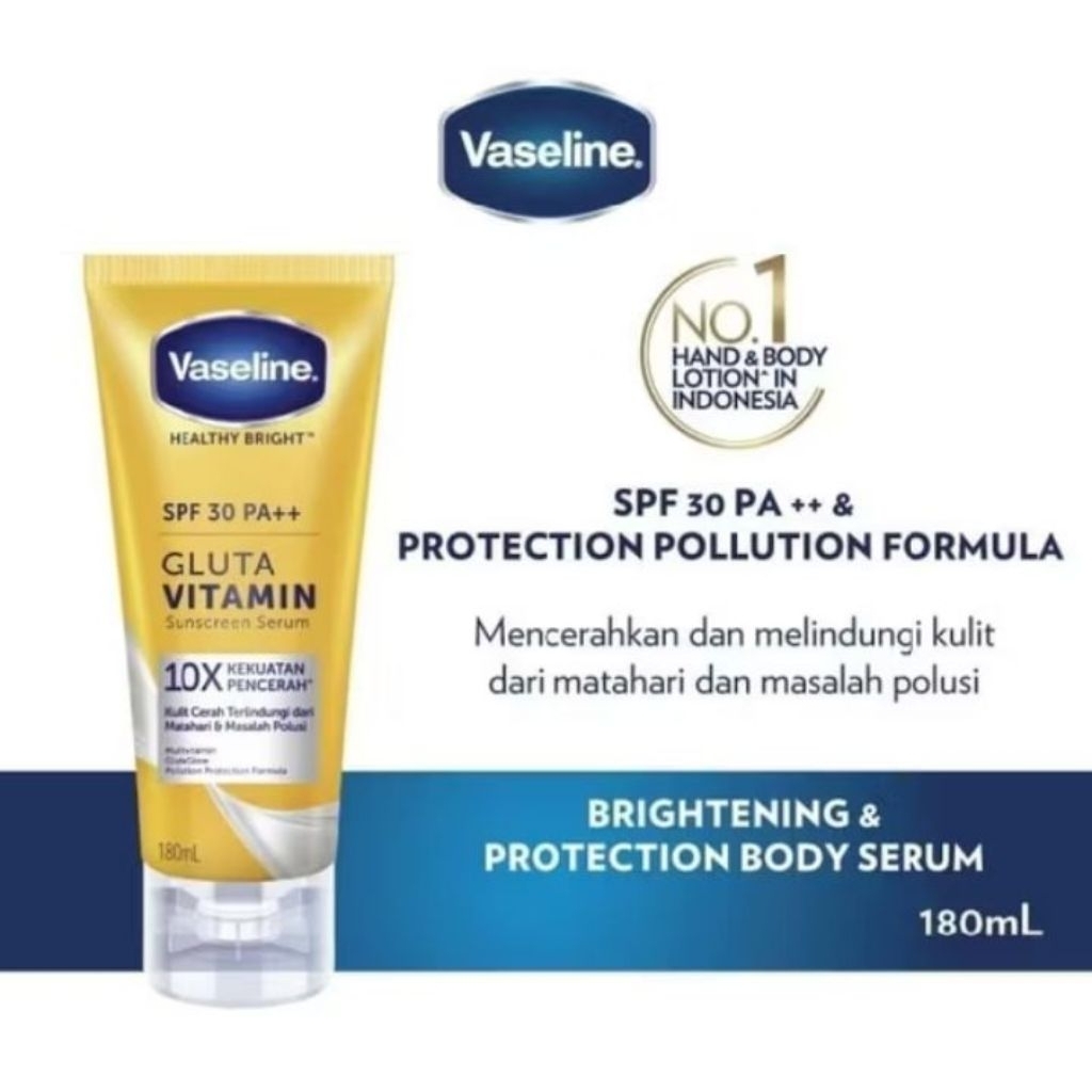Handbody Vaseline Gluta Spf 30 | 200 Ml