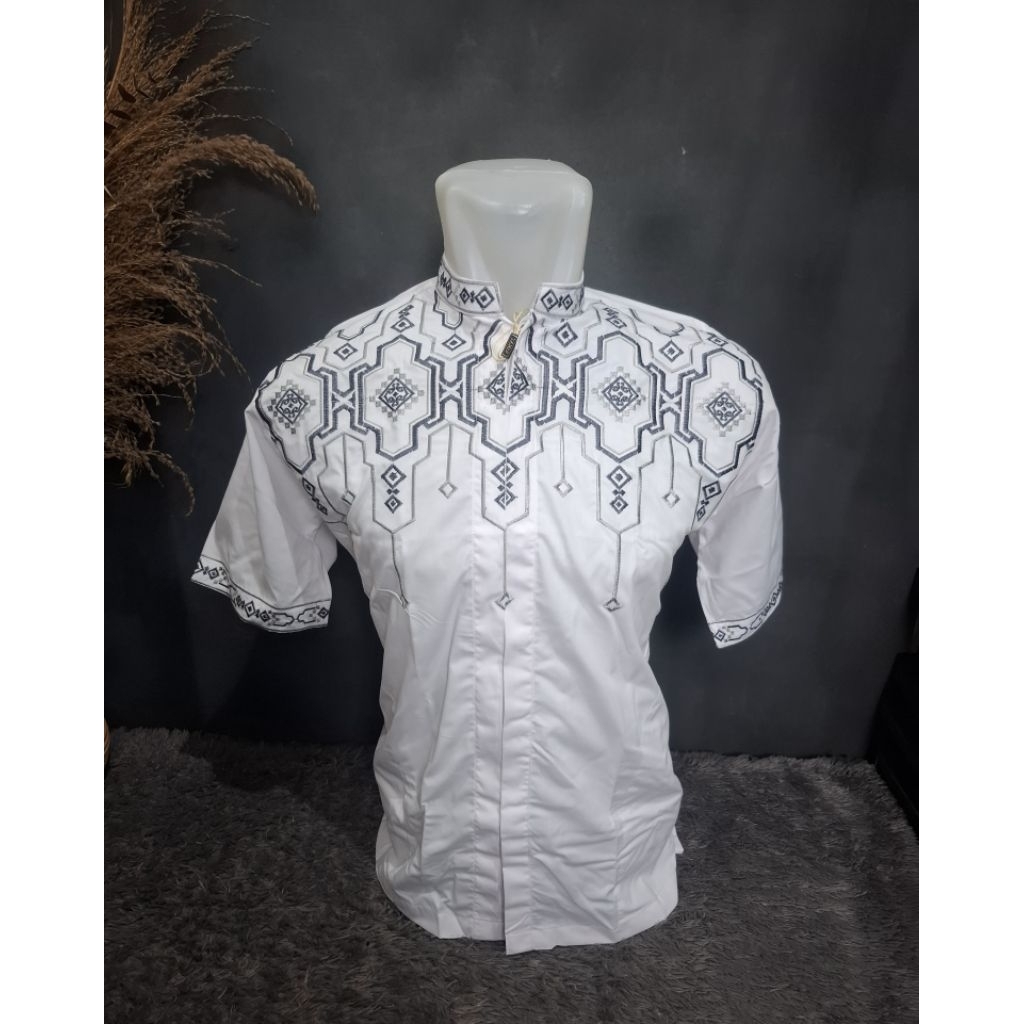 SHALIMAR - KOKO TAMER LENGAN PENDEK PUTIH