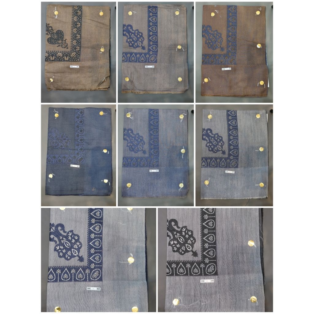 Imamah Qutroh Hijazi Warna | Syal Ghobanah Bordir