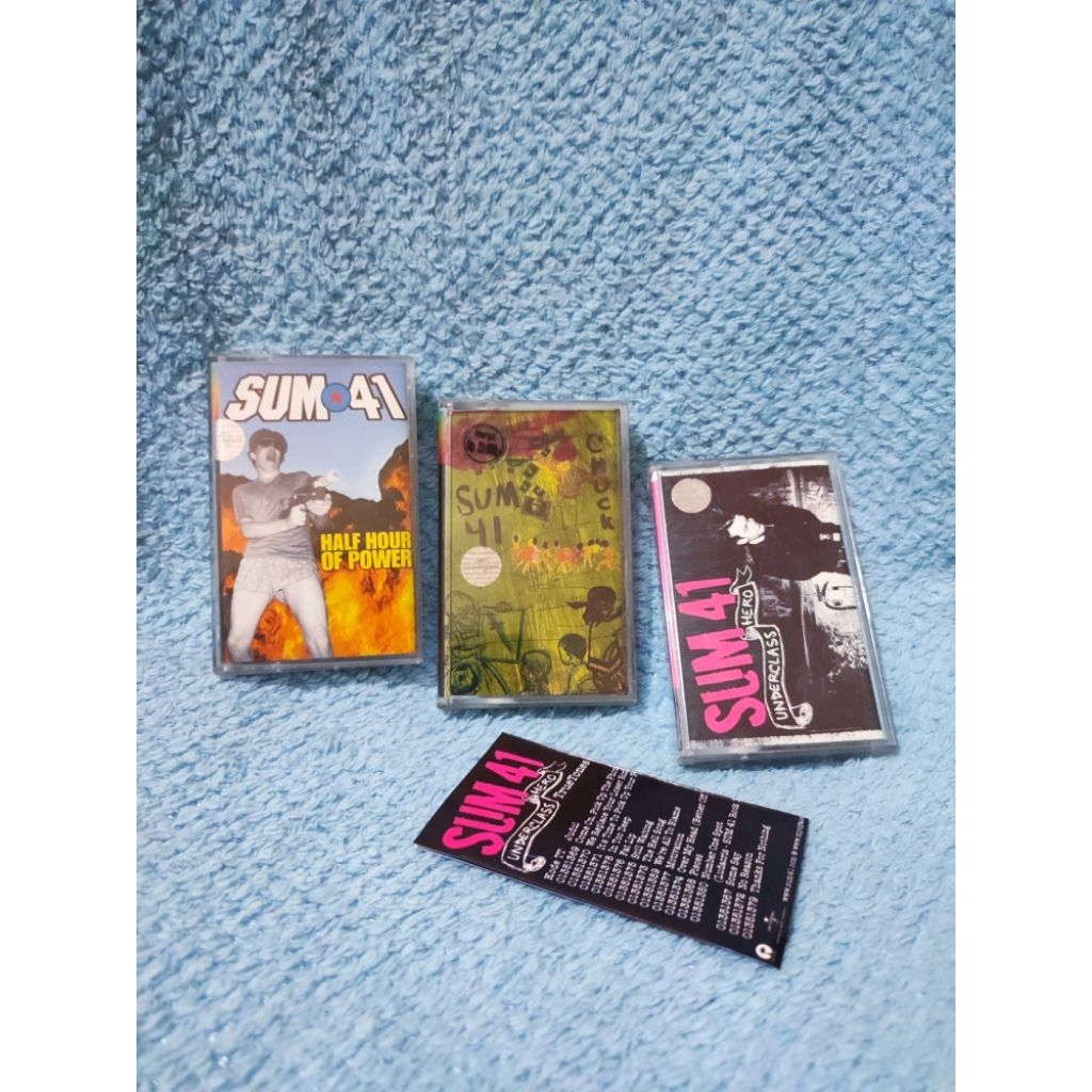 Kaset Pita Sum 41 Underclass Hero Chuck Half Hour of Power PAKET