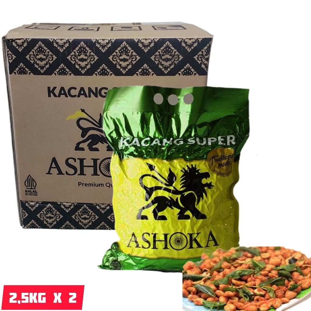 Kacang Thailand Ashoka 5Kg Kapri Snack Kartonan