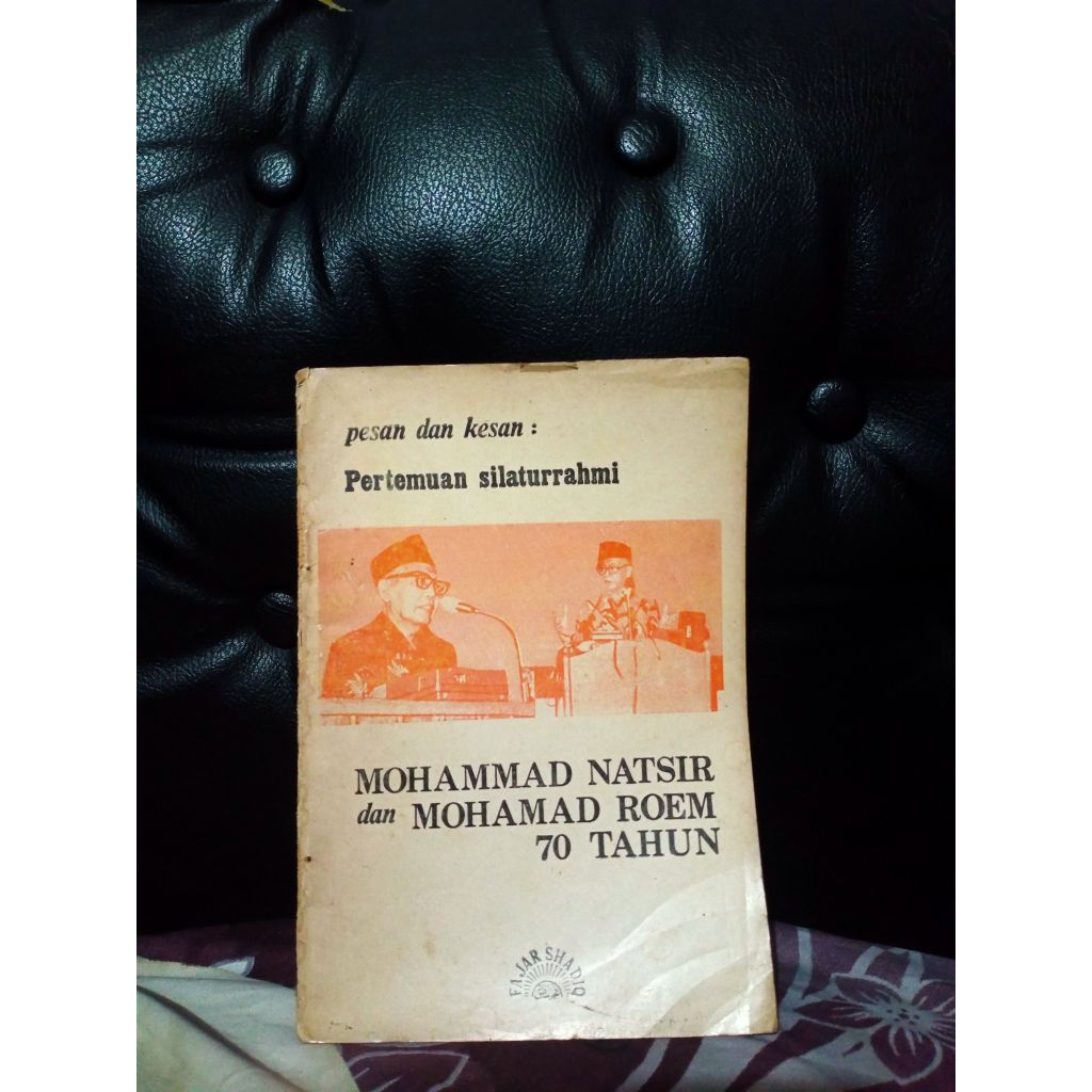 Pertemuan Silaturrahmi Mohamad Natsir dan Mohamad Roem 70 Tahun