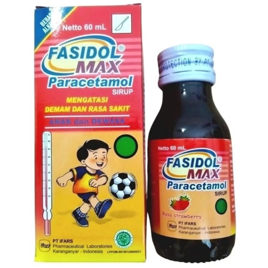 FASIDOL MAX Sirup - Paracetamol 250mg /5ml (60ml) | Pamol 250mg /5ml