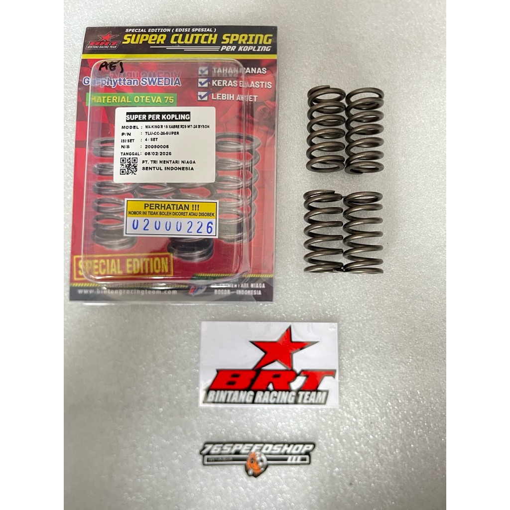 Per kopling BRT Mx King R15 Xabre super per kopling bintang racing team