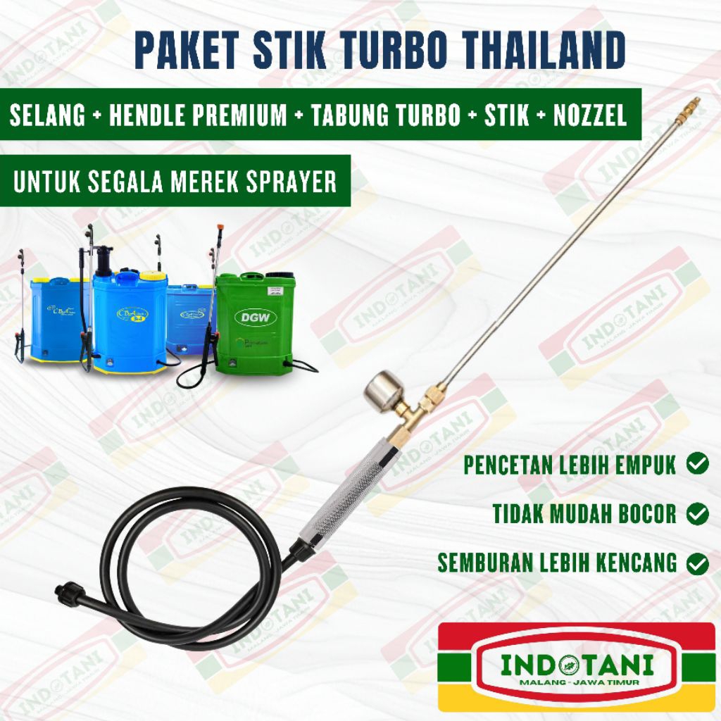 STIK TURBO SPRAYER ELEKTRIK / STIK THAILAND SPRAYER ELEKTRIK / STIK SPRAYER ELEKTRIK / STIK TANGKI E