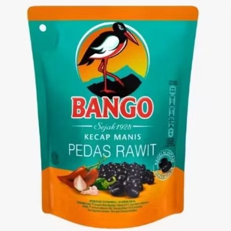 BANGO KECAP MANIS PEDAS RAWIT POUCH 210 ML